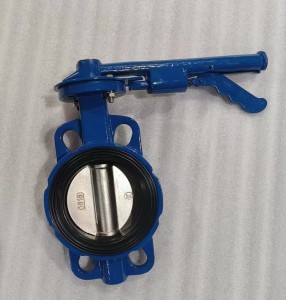 J Cast Ductile Iron Butterfly valves with J brand logo for Saudi Arabia KSA