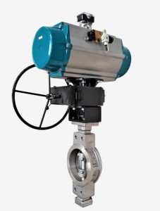 duplex SS Triple offset Butterfly valve