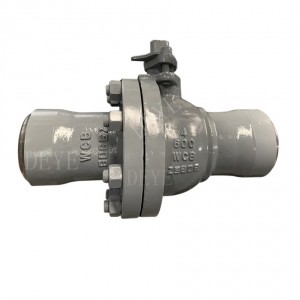 split body Stainless steel flanged ball valve with PN16 PN25 PN40