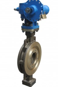 duplex SS Triple offset Butterfly valve