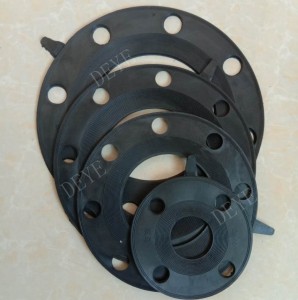 rubber gasket with flange holes