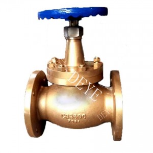 Cooper Screw bonnet Globe Valve with itmes No. BRZ-GL-T-02