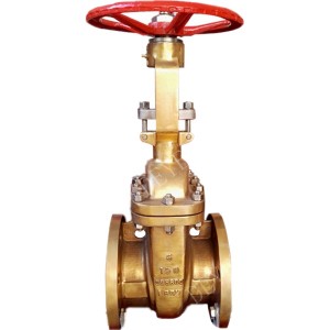 Cryogenic bronze gate valve with extended stem BRZ-GV-1-2-L