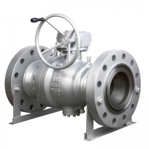 API6D trunnion Mounted Reducing Ball valve