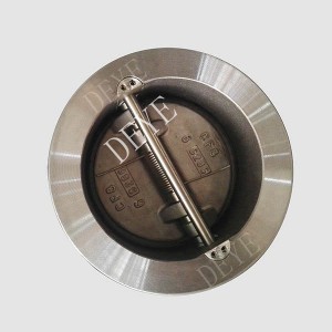 Super duplex stainless steel dual plate check Valve