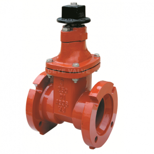 Cast Iron Metal seated Gate Valve with Epoxy Powder Coated  ( GV-Z-04)