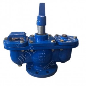 Double sphere automatic air release valve A-H-03