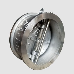 Super duplex stainless steel dual plate check Valve