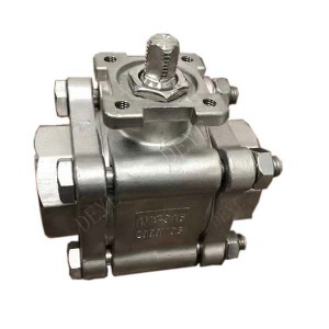 Hot-selling Super Duplex Stainless Steel Ball Valve -
 3-PC spit ss 2000PSI ball valve with NPT – Deye
