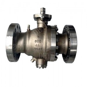 600LBS 4A DSS Trunnion Mounted ball valve