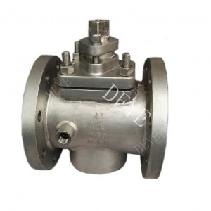 DIN lubricated butt welded plug Valve PV-064-08F
