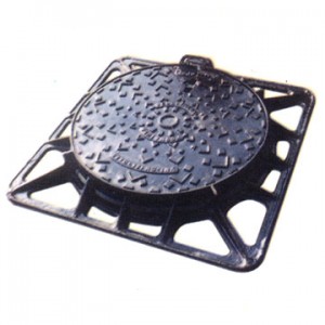 D400 D.I.Manhole Cover with square Frame