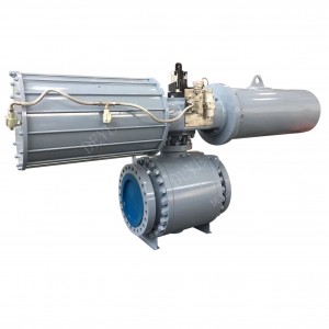8 Year Exporter F51 Butterfly Valve -
 API 600LBS cast steel ball valve with pneumatic actuator (BV-0600-08-P) – Deye