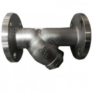 stainless steel Y strainer/Filter with drain plug   YC-00150-02S