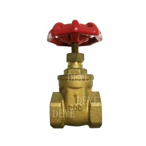 brass gate valve
