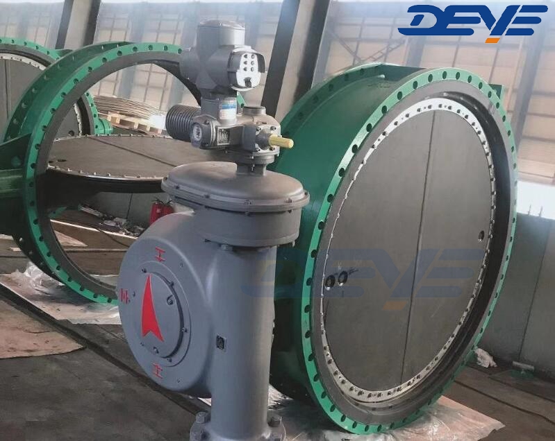 AWWAC504  Ebonite  Lined Butterfly valve