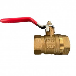 DIN PN40 brass ball valve