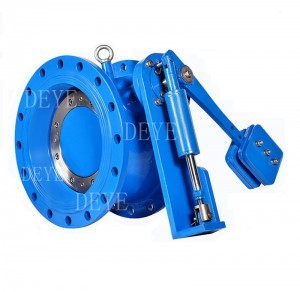GGG50 Tilting check valves with oil cylinder CV-H-001-1