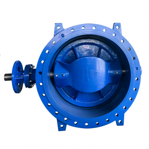 DN2200 DN2600 Double Eccentric Butterfly Valves for water pump