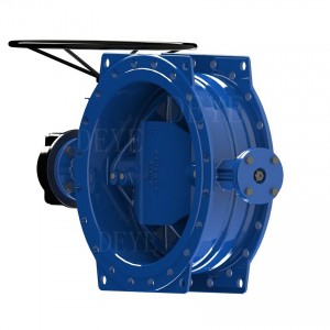 DN2200 DN2600 Double Eccentric Butterfly Valves...