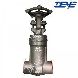 Forged alloy steel threaded 1500LBS Globe Valve  GVF-001500-N