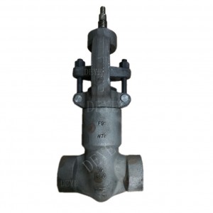 Forged alloy steel SW 1500LBS Globe Valve GVF-001500-S