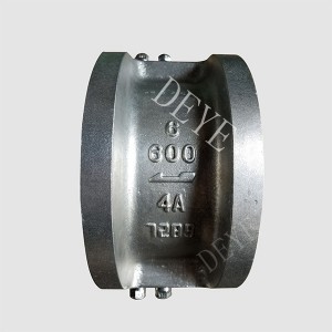 SDSS 4A Wafer Disc check Valve 6. CVS-600-6FA