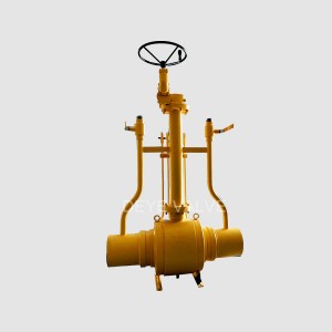 Buried full welded ball valve