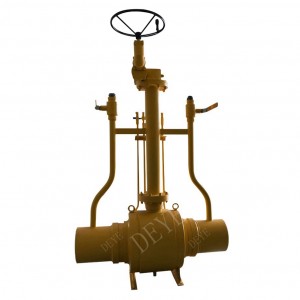 fully welded burried ball valve with extended stem  (BV-300-4W)
