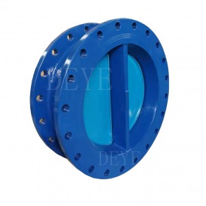 wafer double flanged check valve