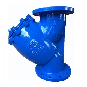 Threaded Y strainer with drain Plug