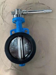 Cast Iron Butterfly valve for Slurry mine and slag cement